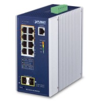 PLANET IGS-4215-4UP4T2S Industrial 4-Port 10/100/1000T 802.3bt PoE + 4-Port 10/100/1000T + 2-Port 100/1000X SFP Managed Switch